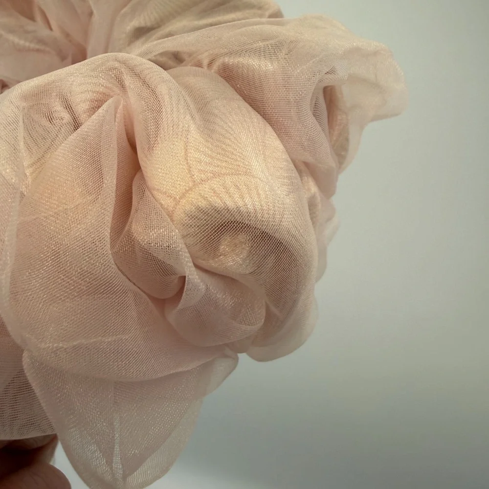 Scunci Light Pink Wicked Scrunchie Glinda Tulle NWT